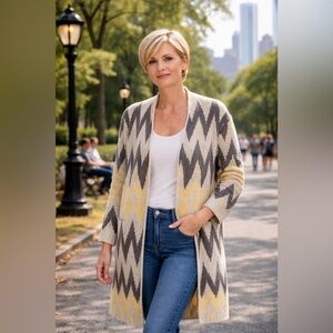 The perfect long cardigan.